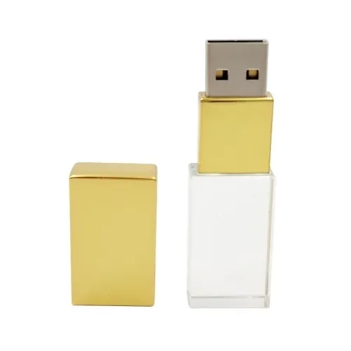 Clear USB with LED Light USB-L